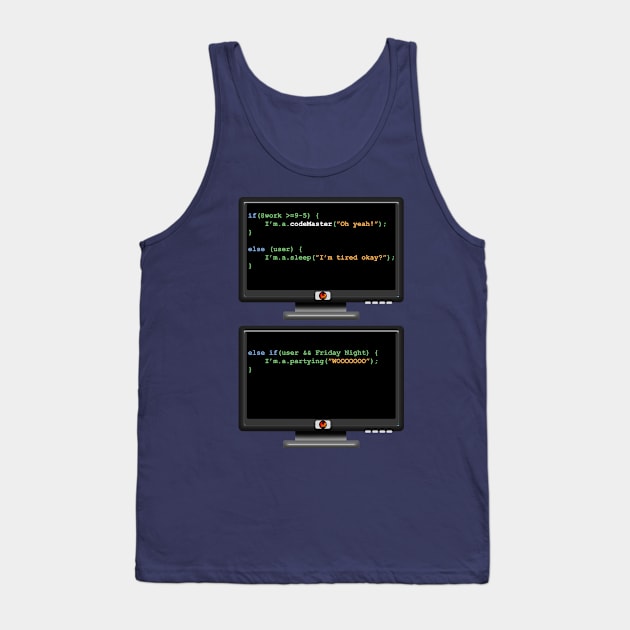 Code Master Tank Top by Glendemonium